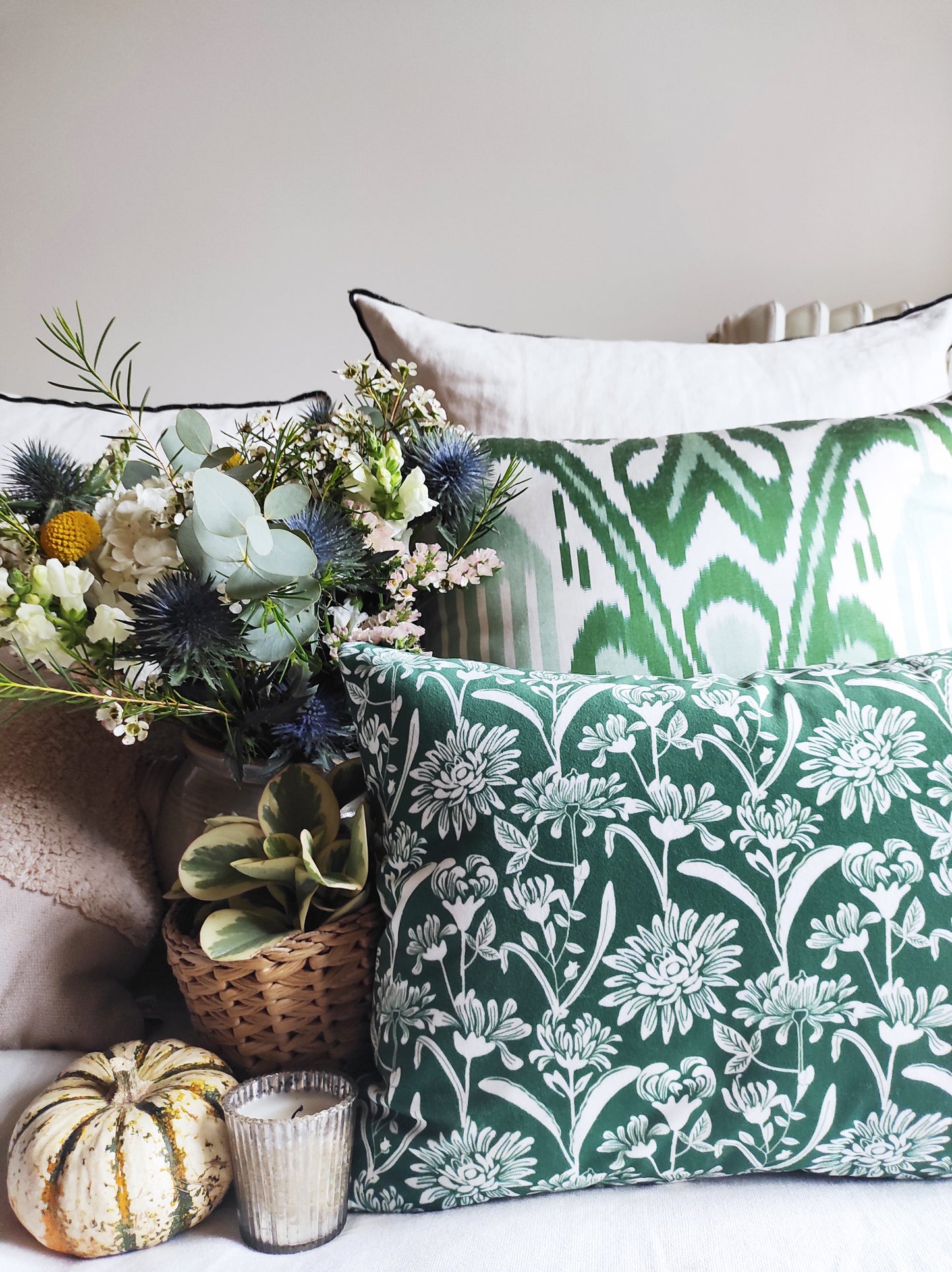 Housse de coussin Marguerite