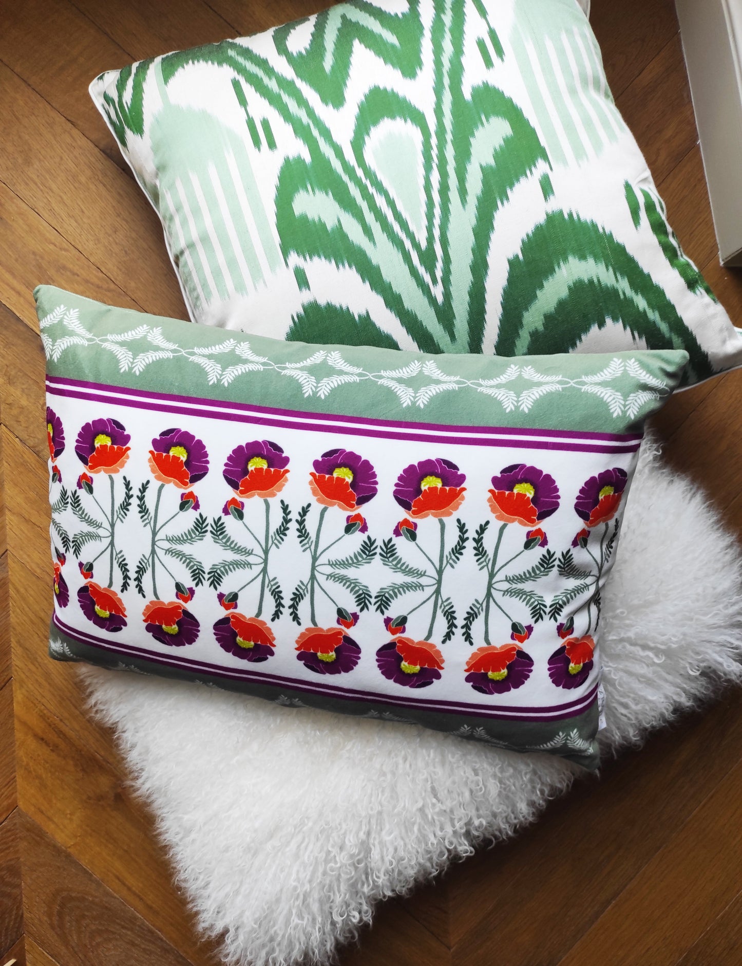 Housse de Coussin Jardin secret