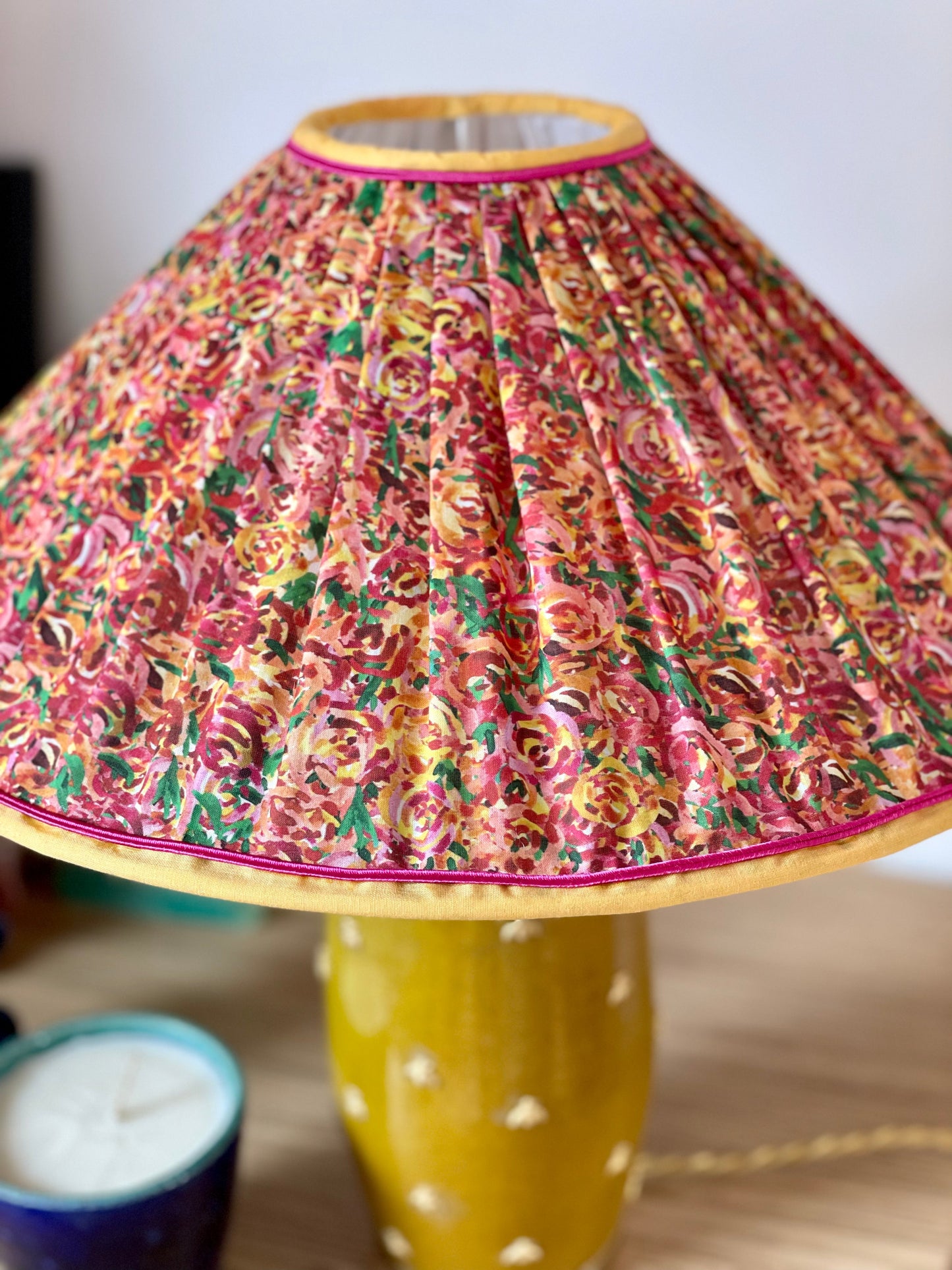 Abat-jour conique
– Liberty pastel