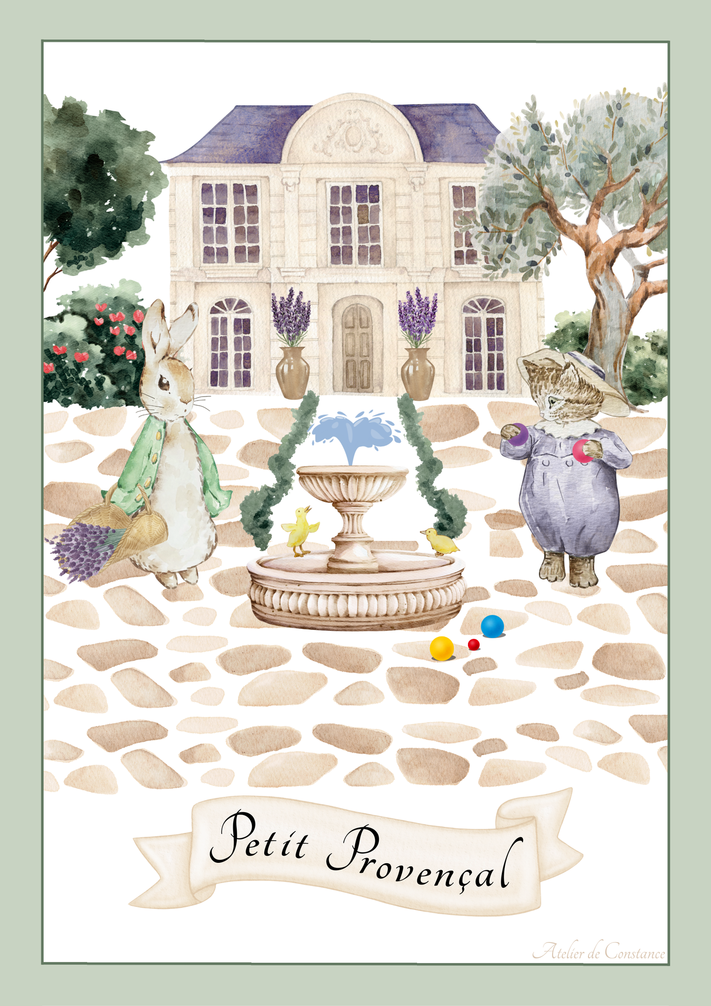 Affiche - petit provençal