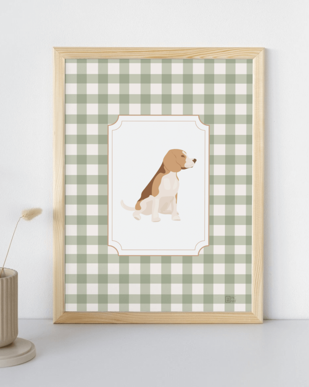 Chien - Carte illustrée chasse