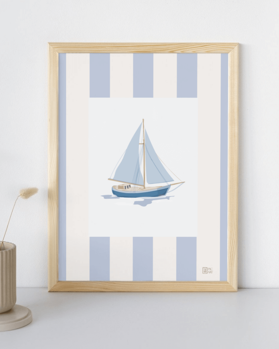 Bateau - Carte illustrée aventure