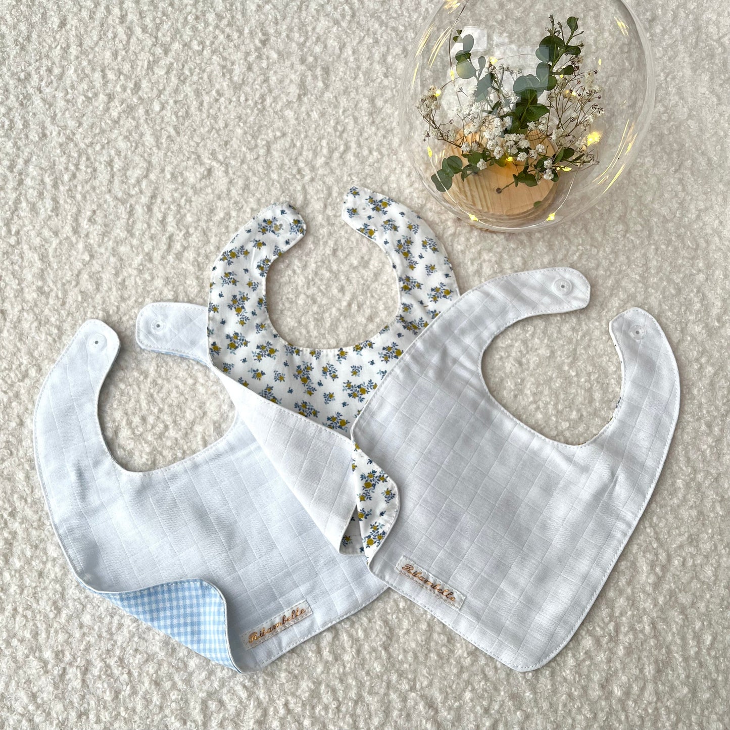 Bavoir bébé lange