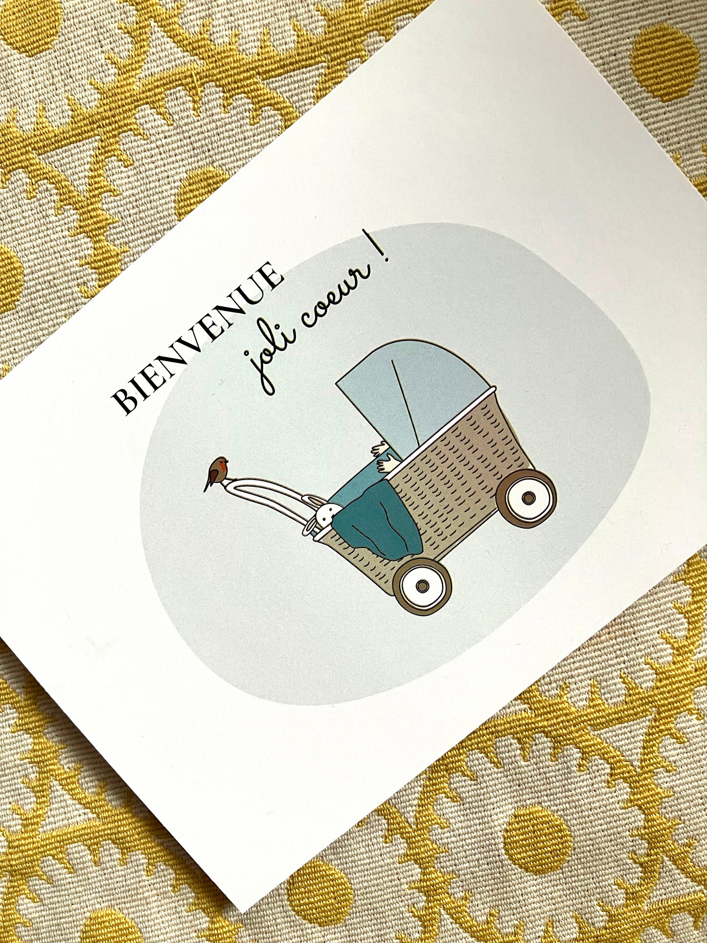 Carte - Bienvenue joli cœur !