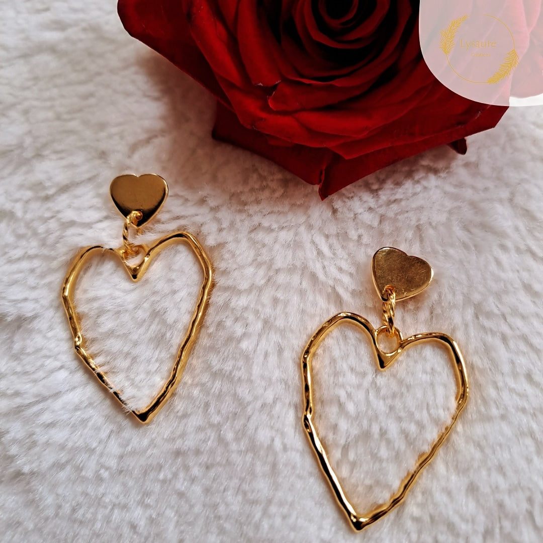Boucles d'oreilles Valentine