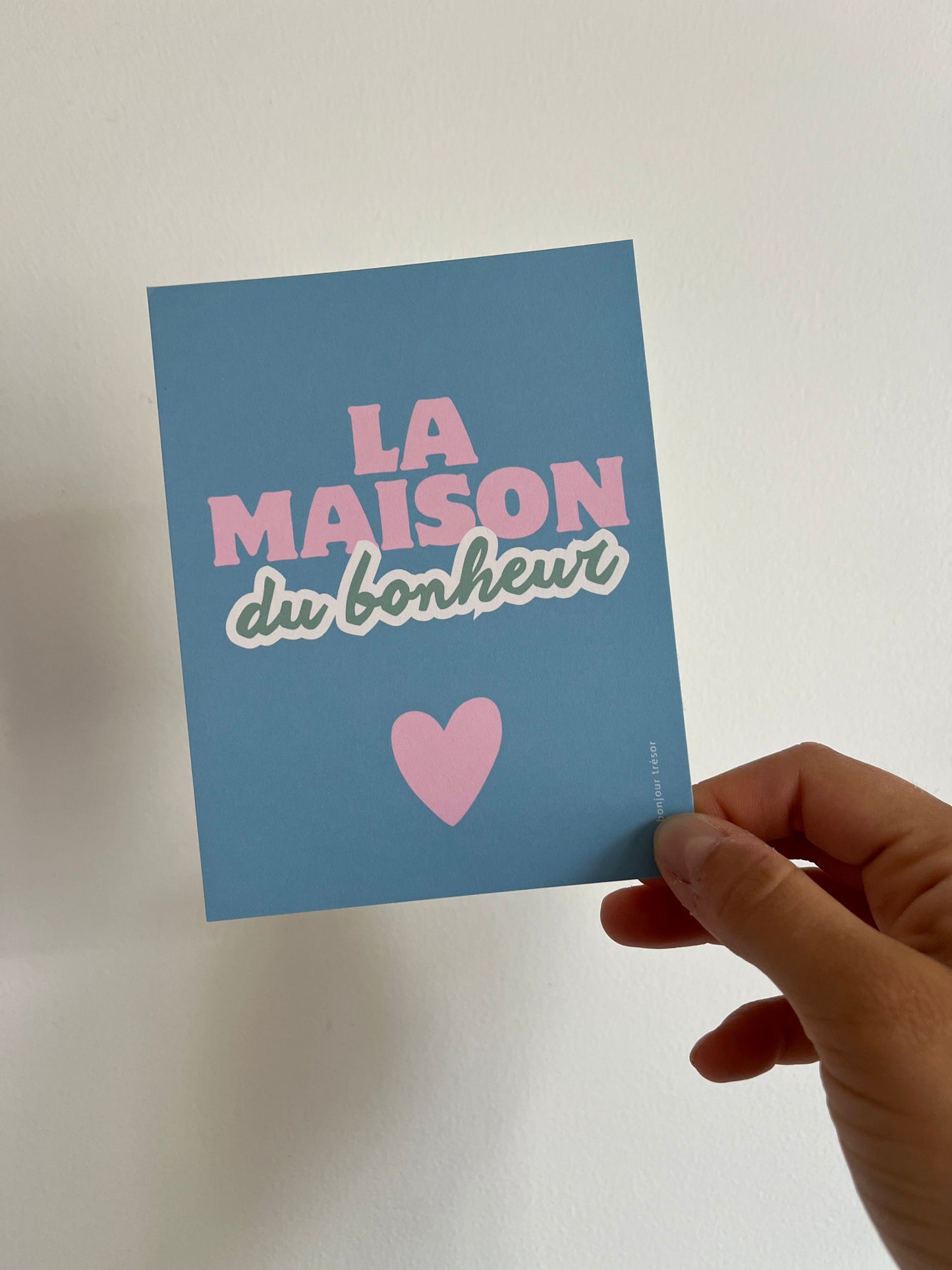 La maison du bonheur - carte