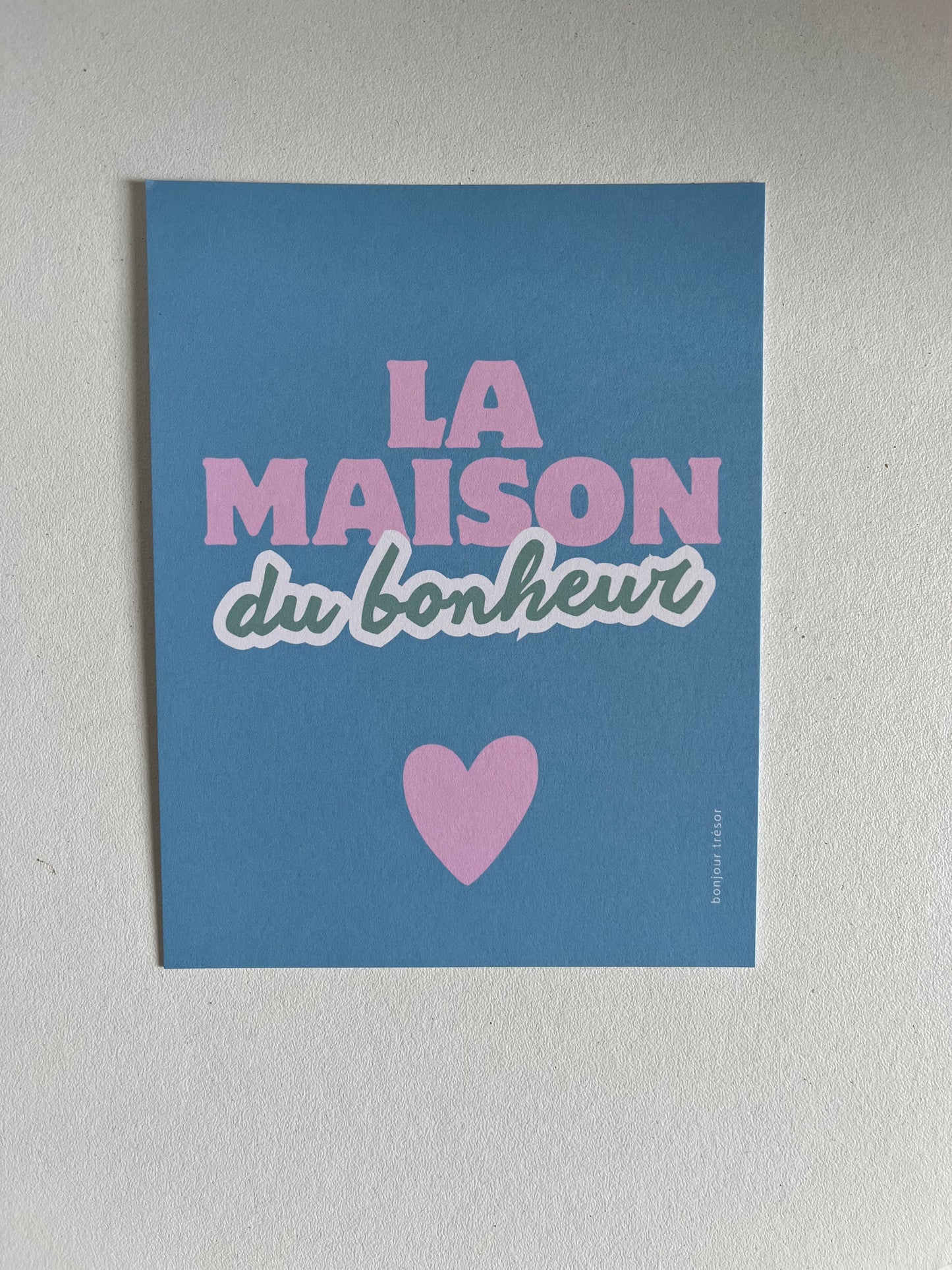 La maison du bonheur - carte