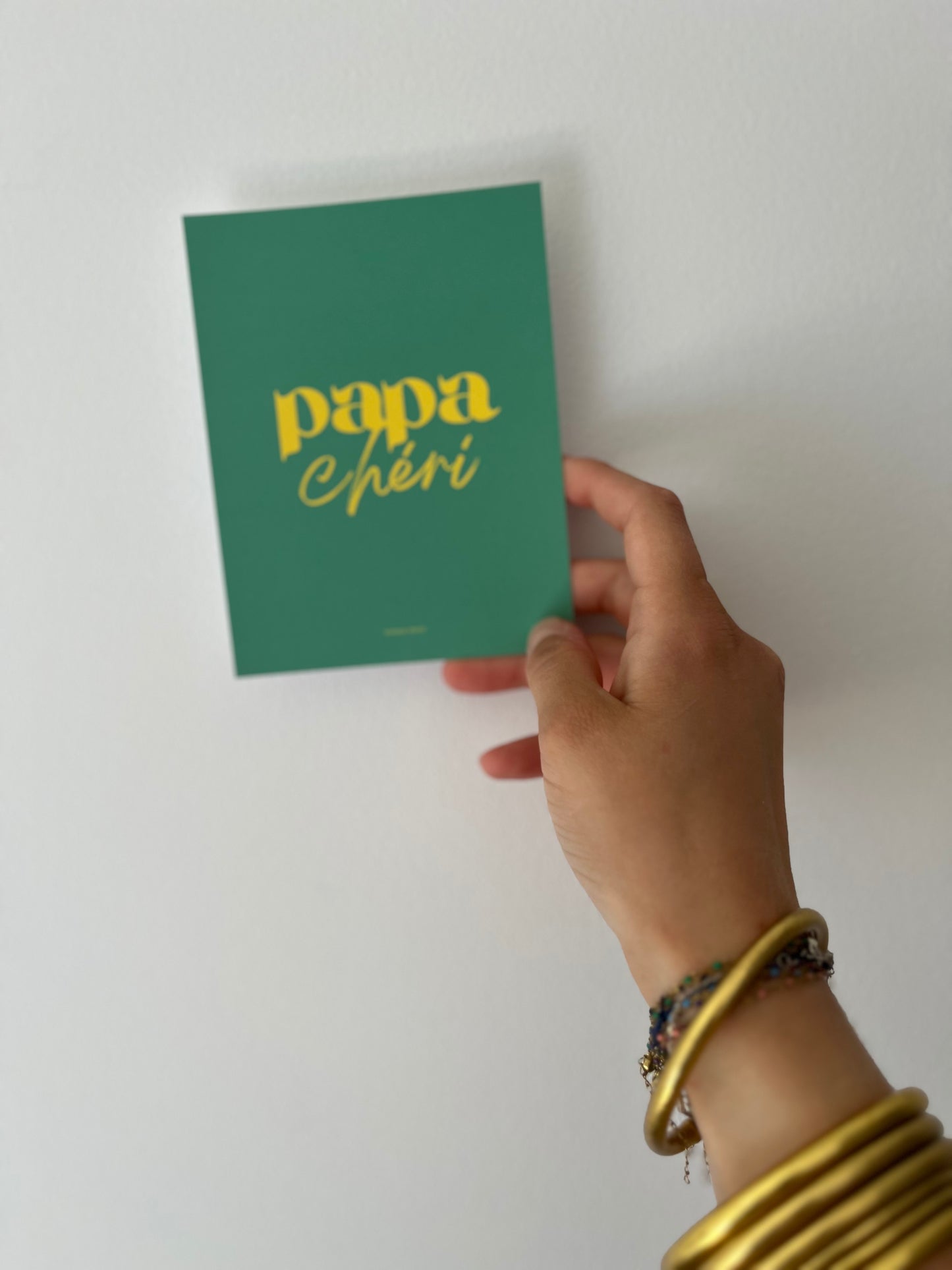 Papa chéri - carte