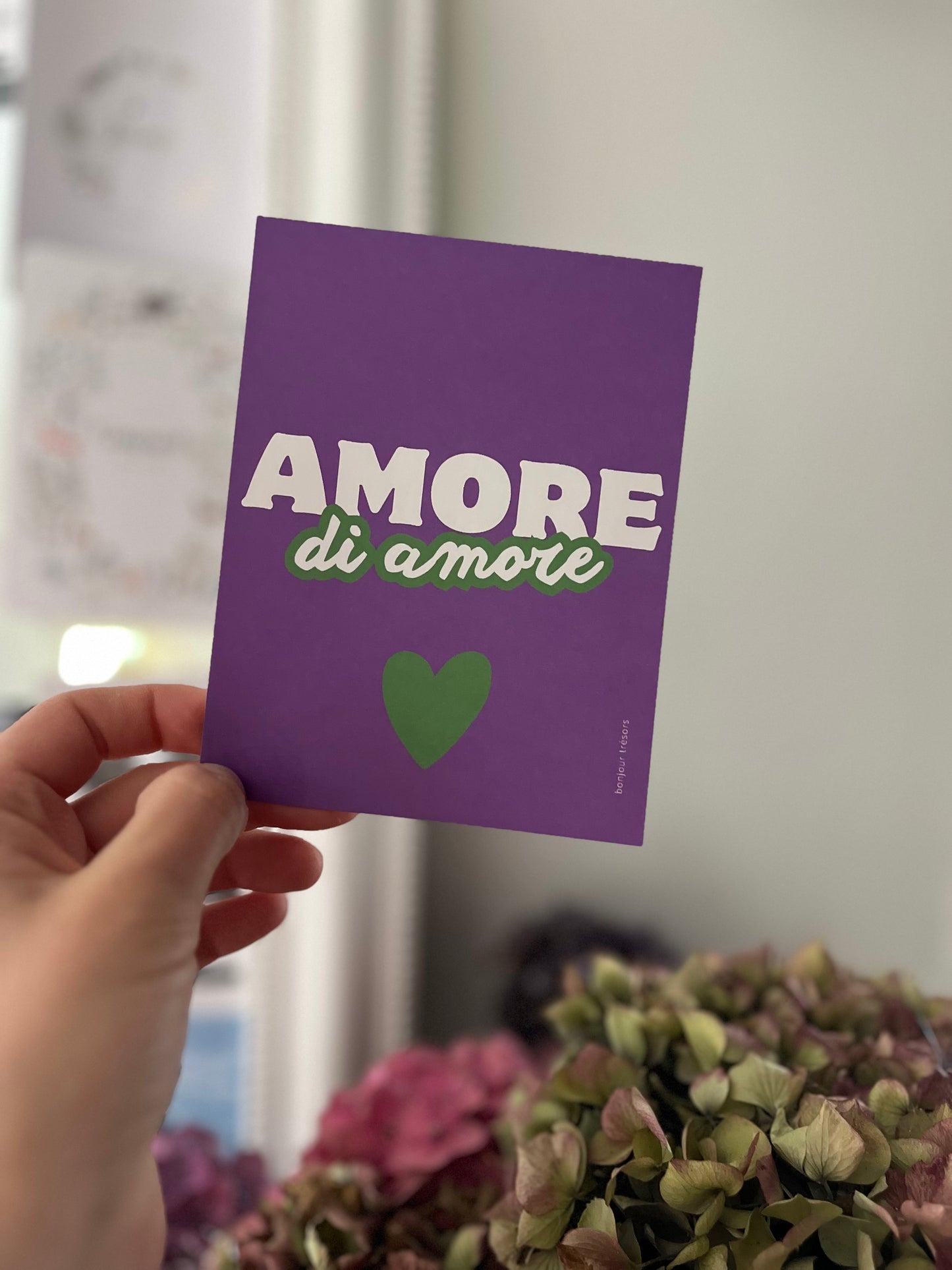 Amore di amore - carte postale
