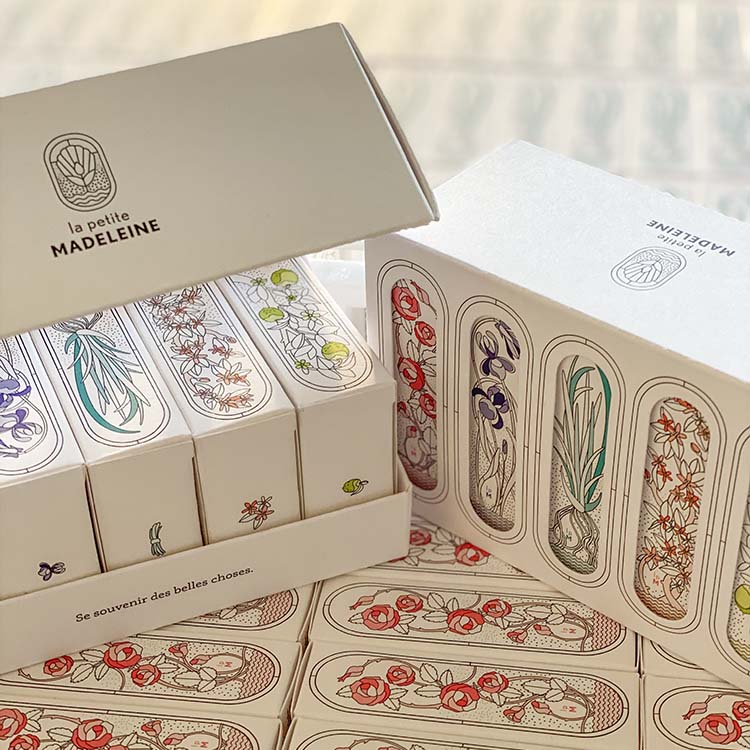 Coffret 5 savons parfumés