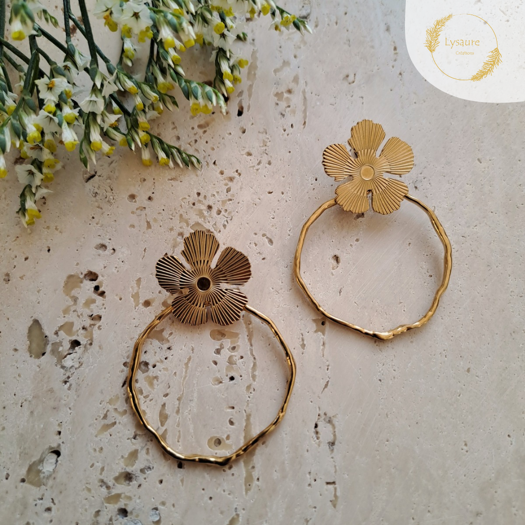 Boucles d'oreilles Lilleau