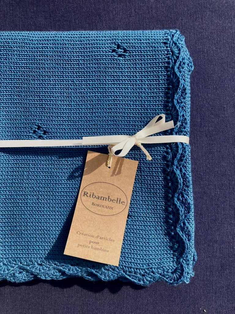 Couverture de bébé en laine mérinos