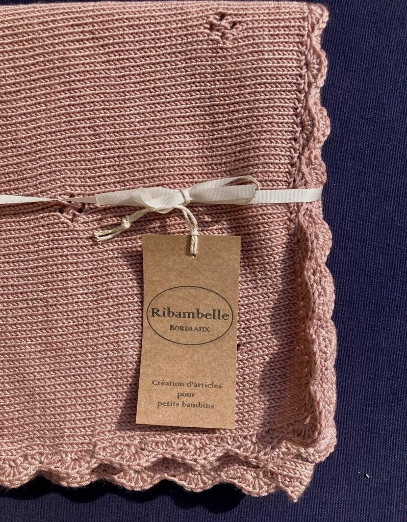 Couverture de bébé en laine mérinos
