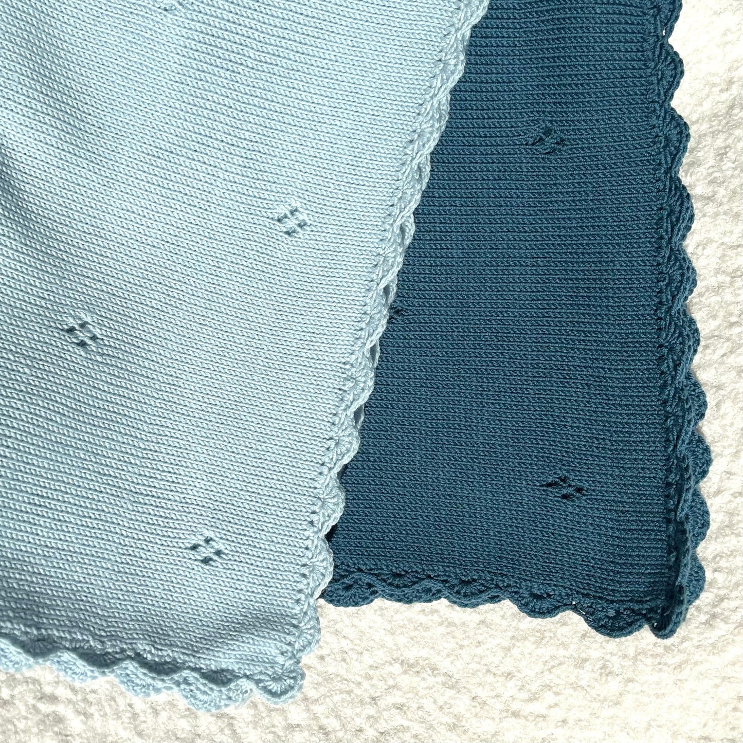 Couverture de bébé en laine mérinos