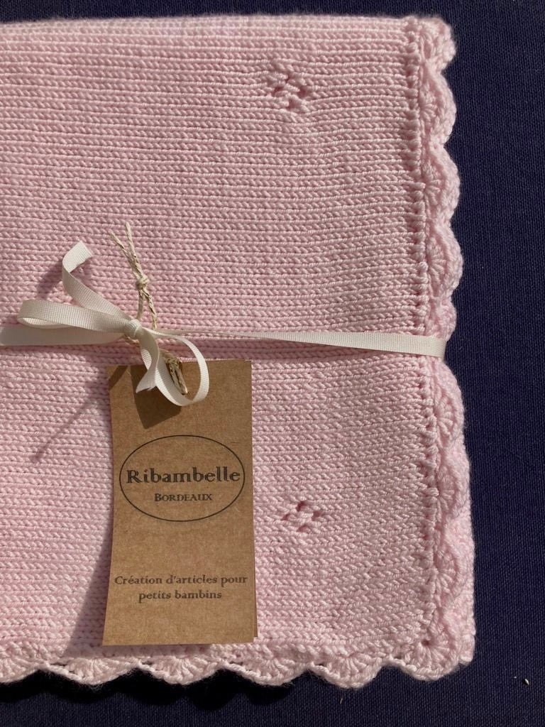 Couverture de bébé en laine mérinos