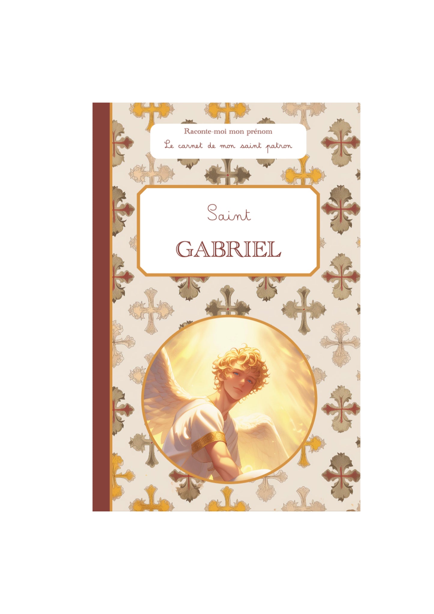 Carnet de Saint Patron personnalisé – création artisanale - Raconte-moi mon prénom