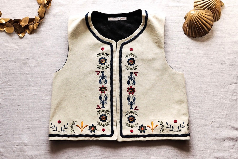 Gilet brodé personnalisé