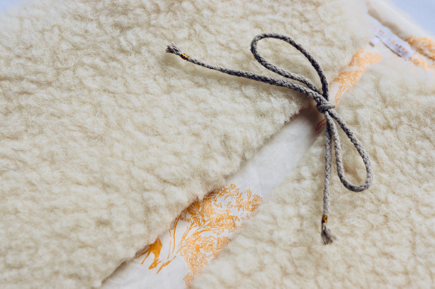 Gilet berger enfant blanc