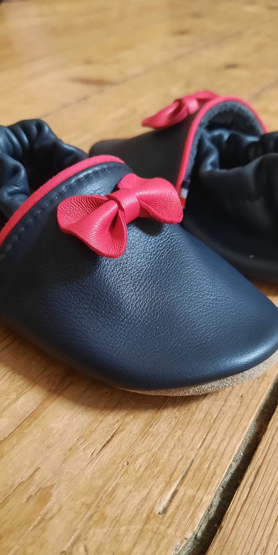 Chaussons souples en cuir princesse - 16 au 35