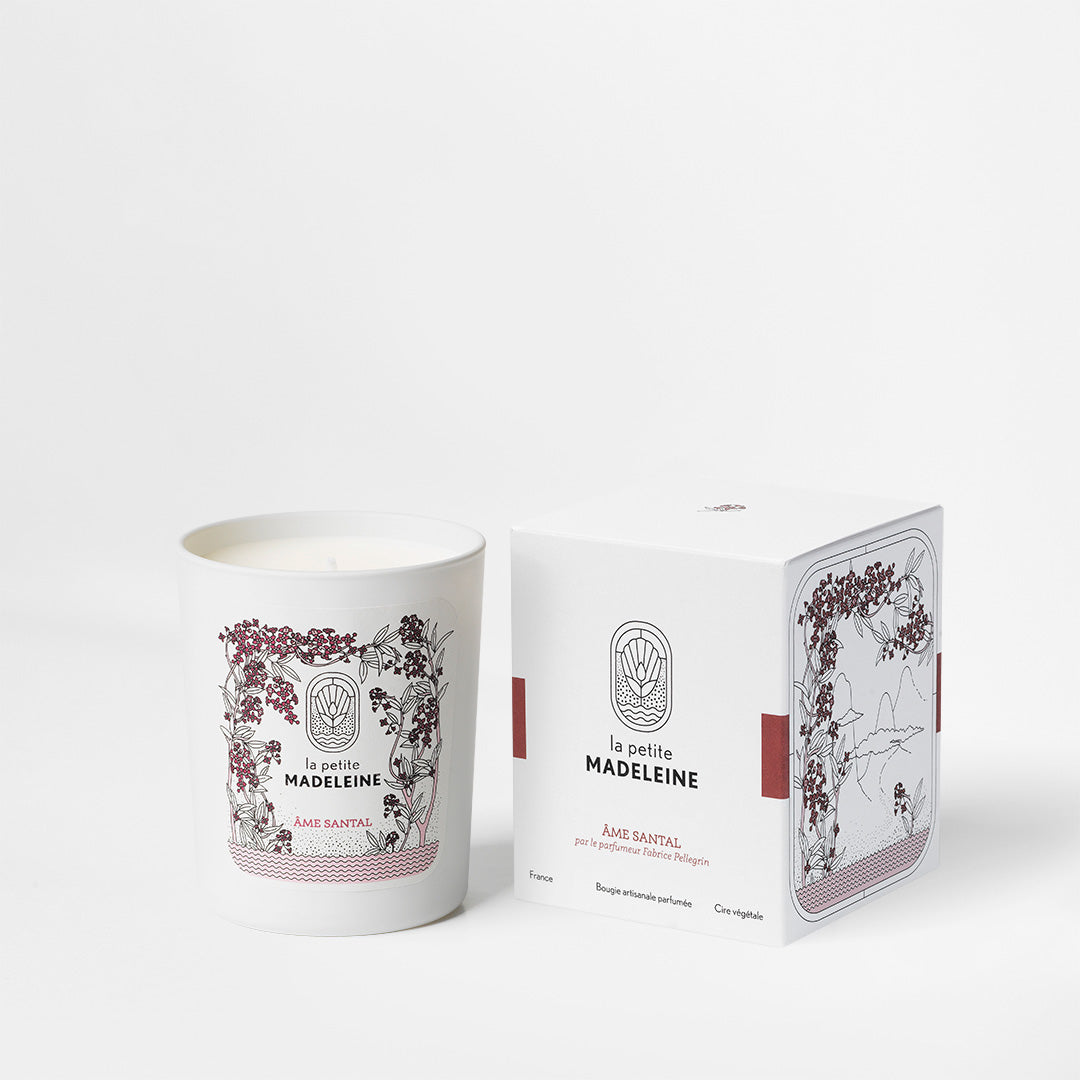 Âme Santal - Bougie parfumée