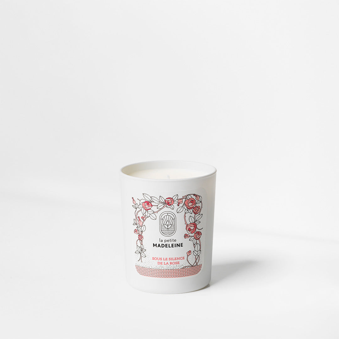 Sous le silence de la Rose - Bougie parfumée