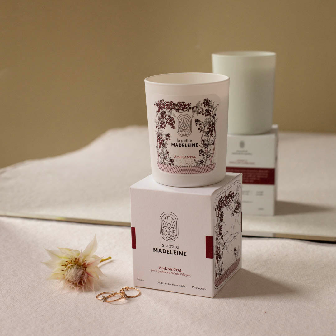 Âme Santal - Bougie parfumée