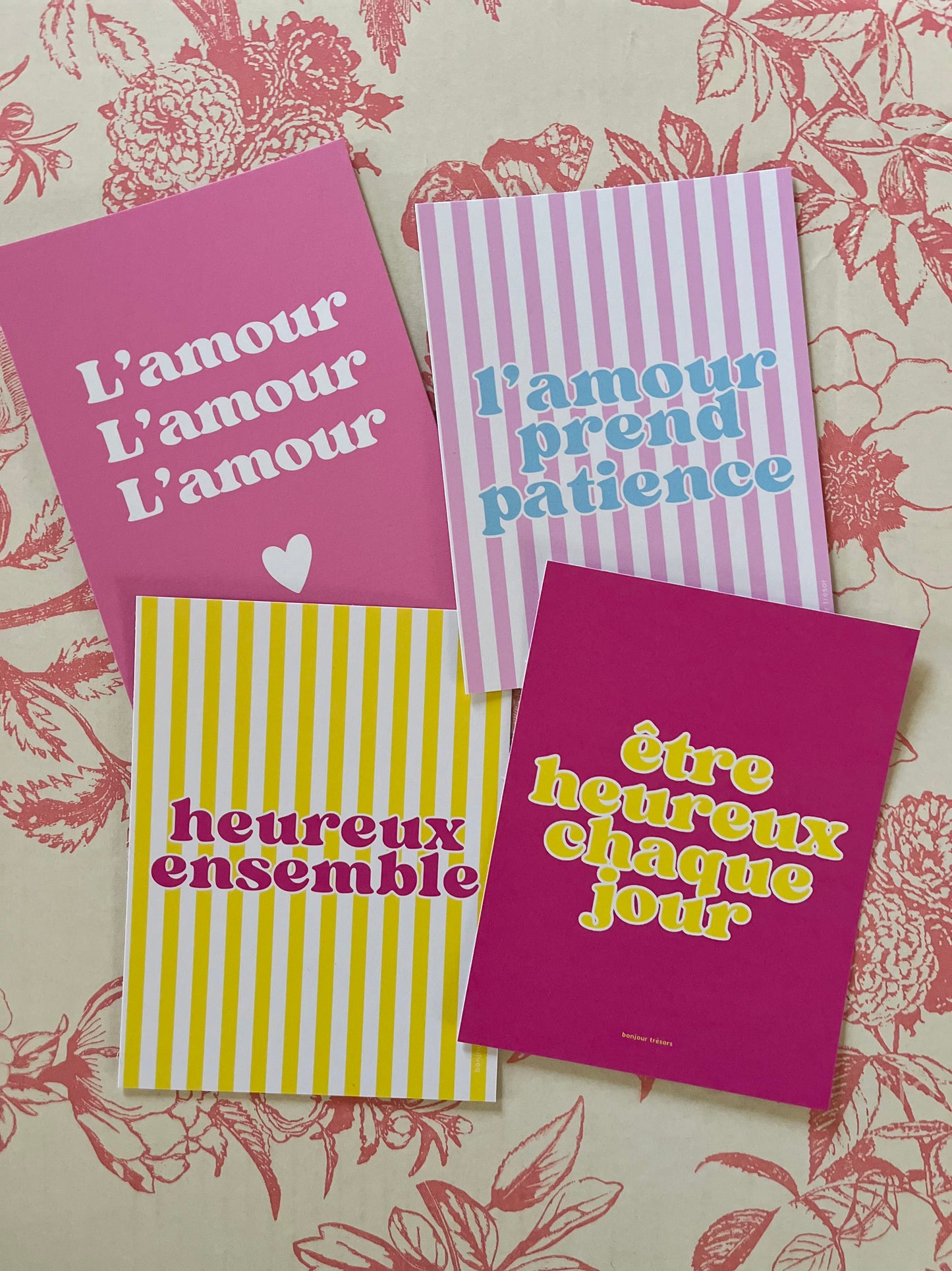 Pack "amour - rayures"