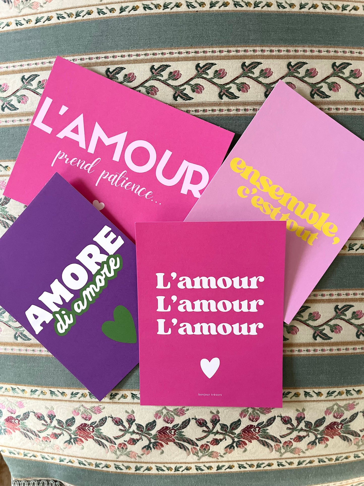 Pack "amour - rose"