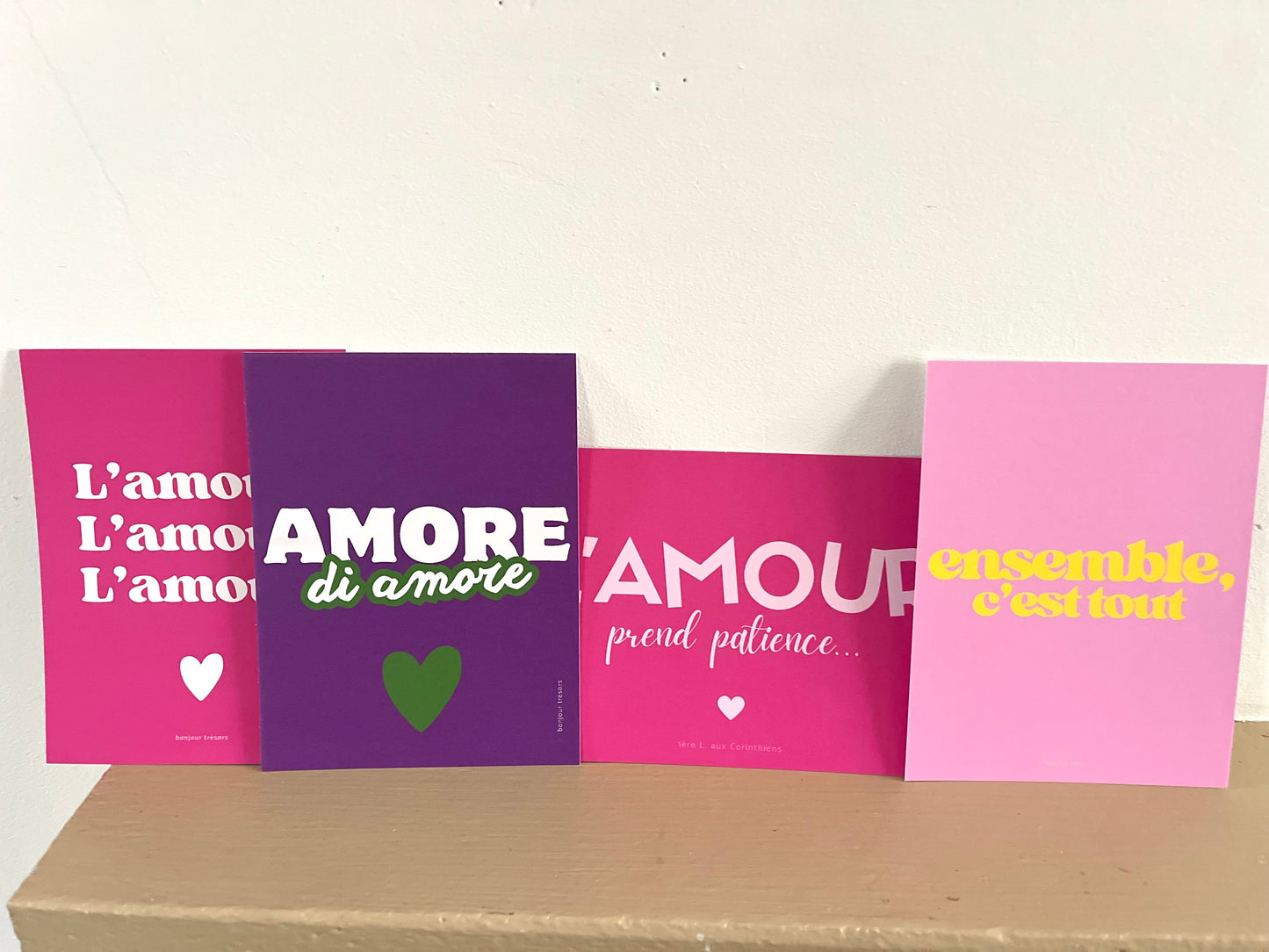 Pack "amour - rose"