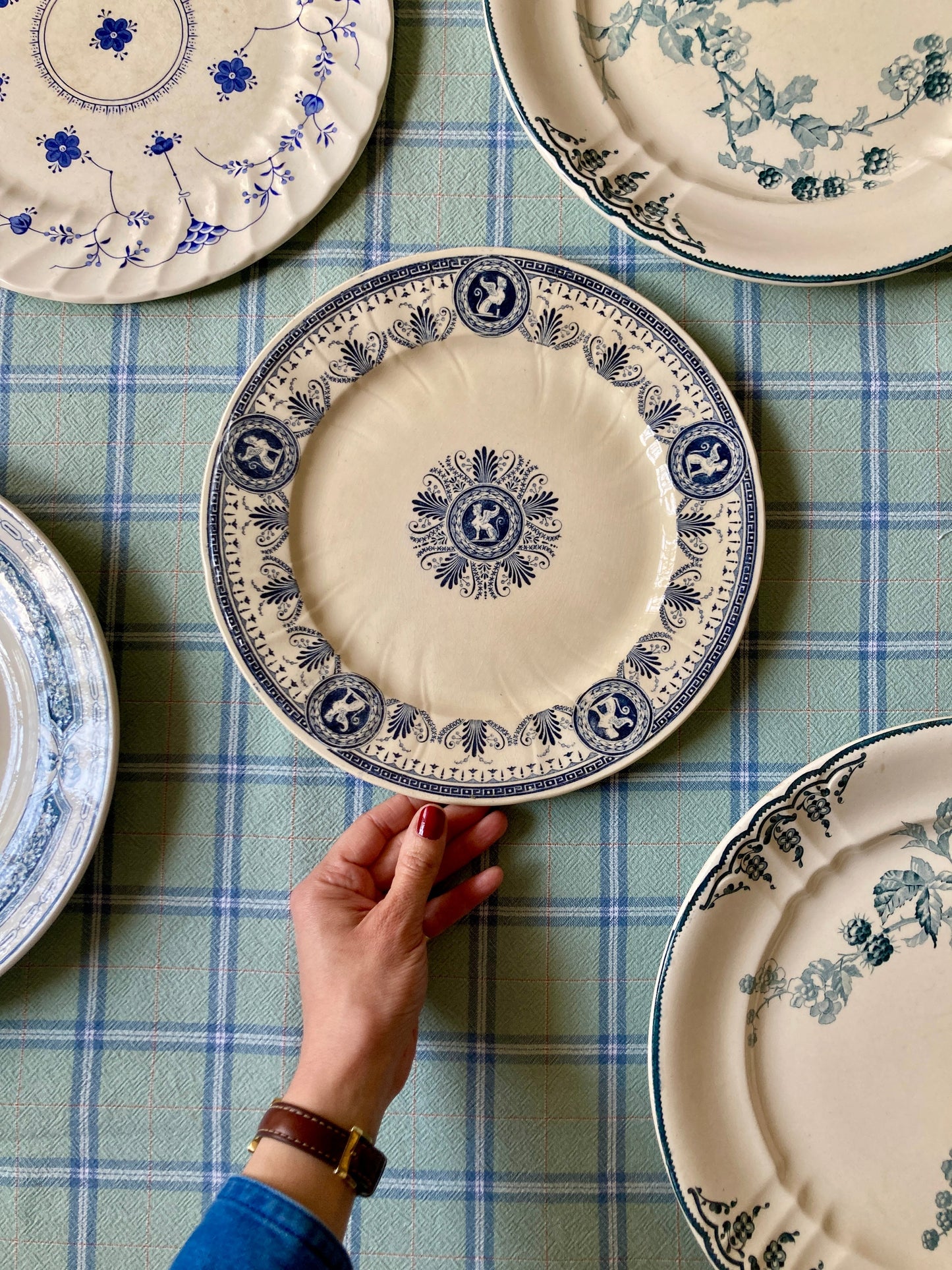 Gien - Plat de Service