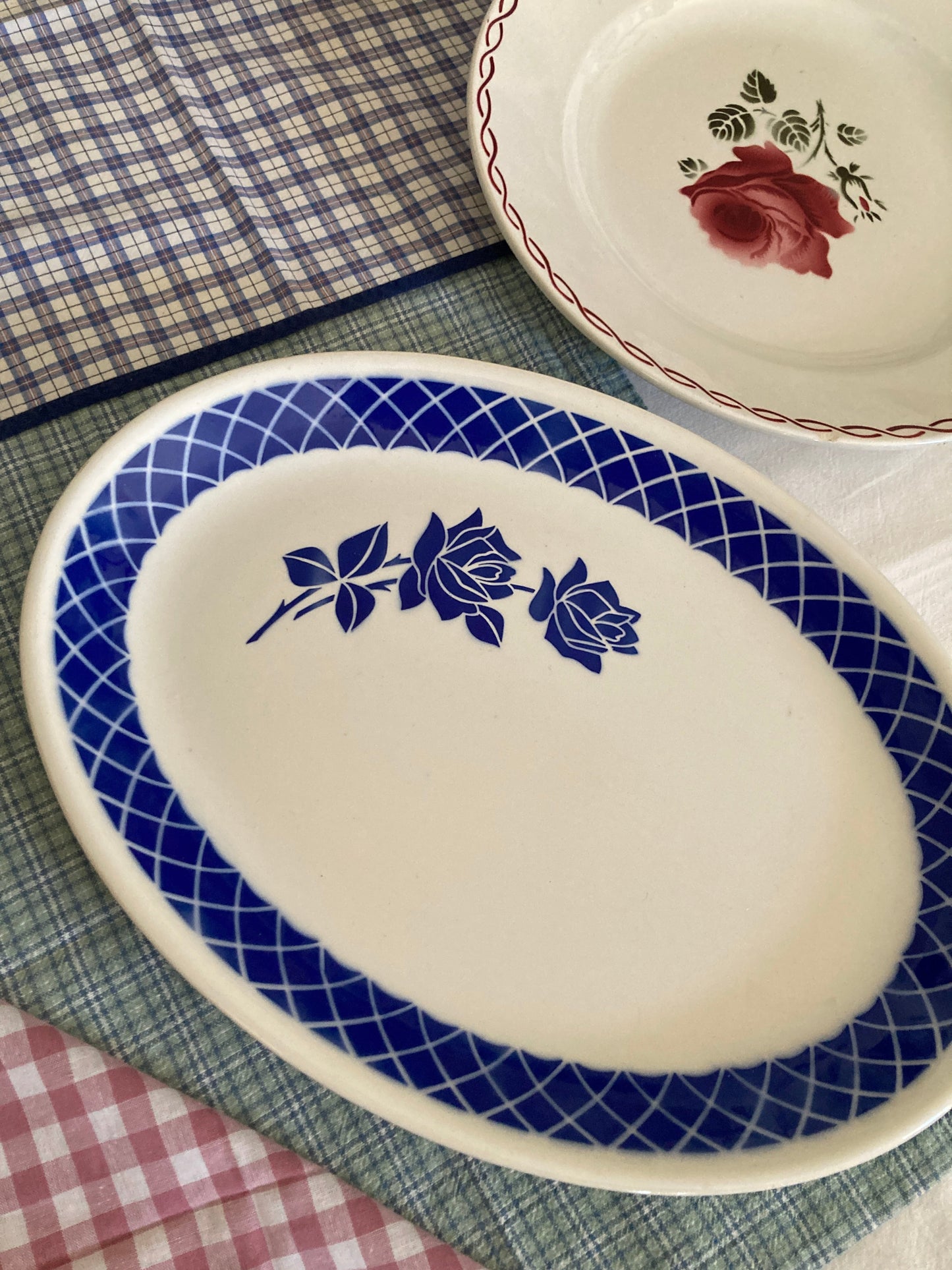 Rose Bleue - Plat de Service