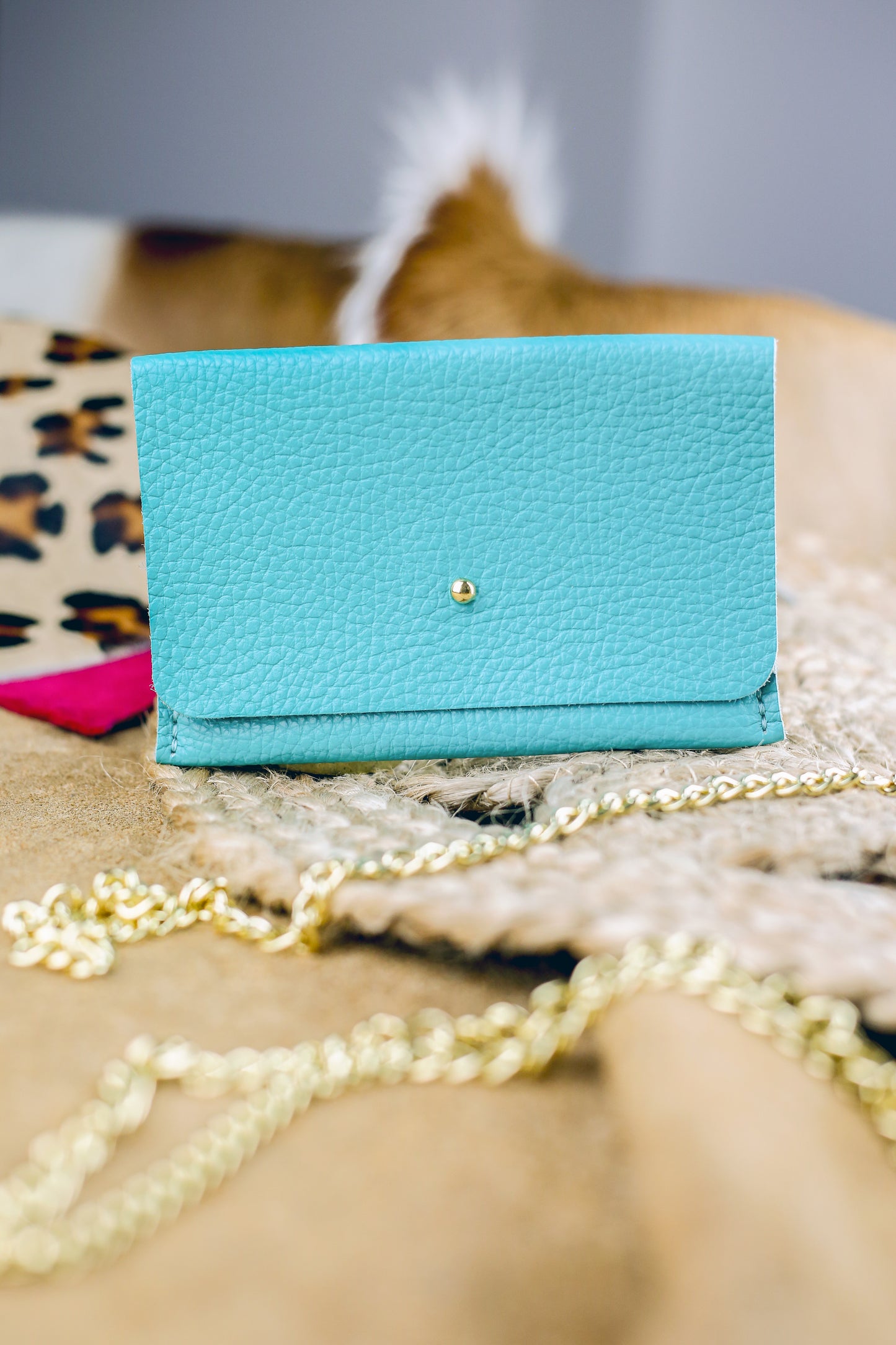 Portefeuille - Turquoise