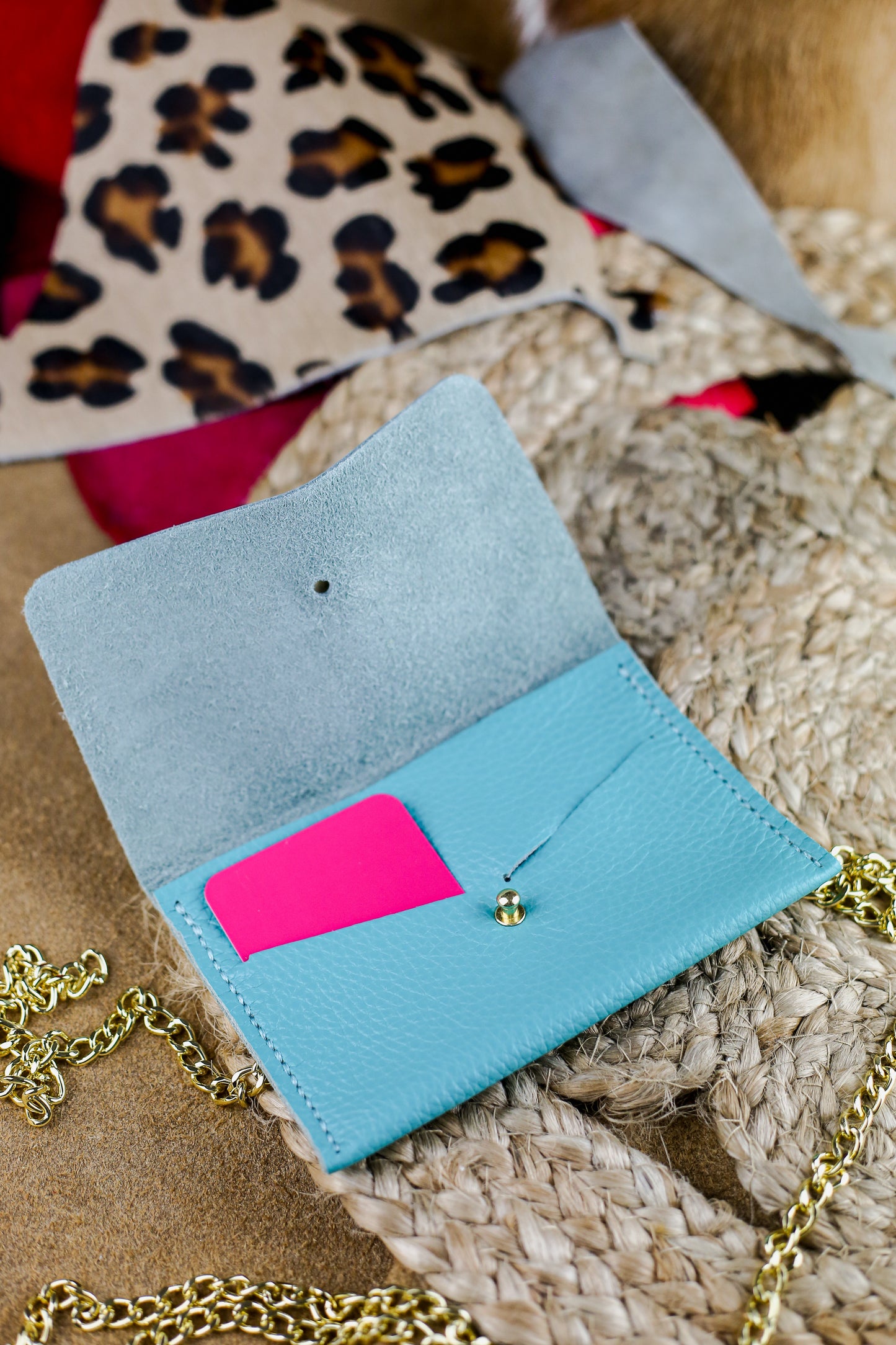 Portefeuille - Turquoise