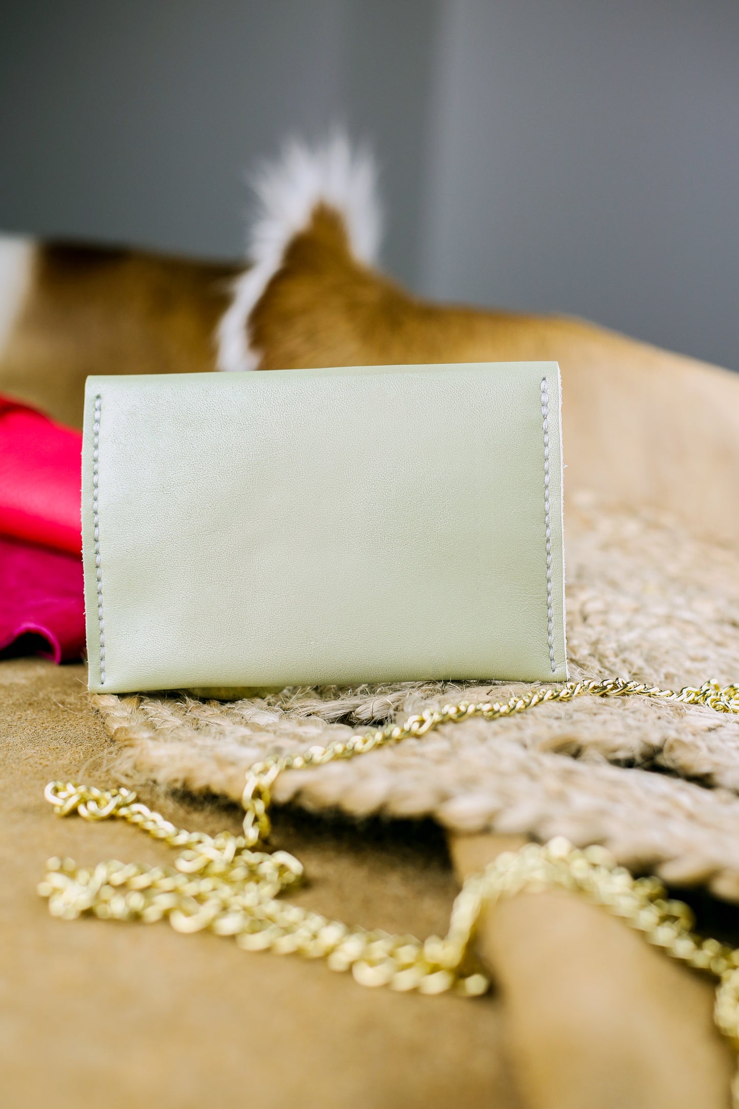 Portefeuille - Vert pastel