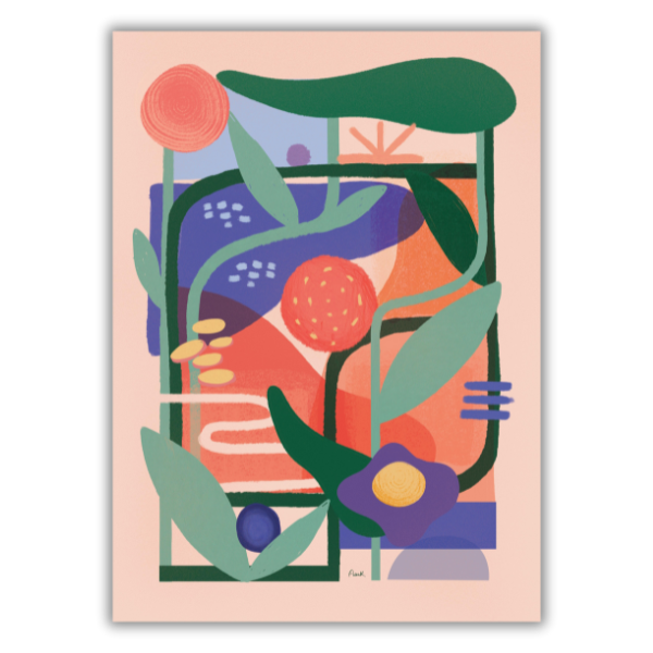 Puzzle 1000 pièces - Herbier Graphique