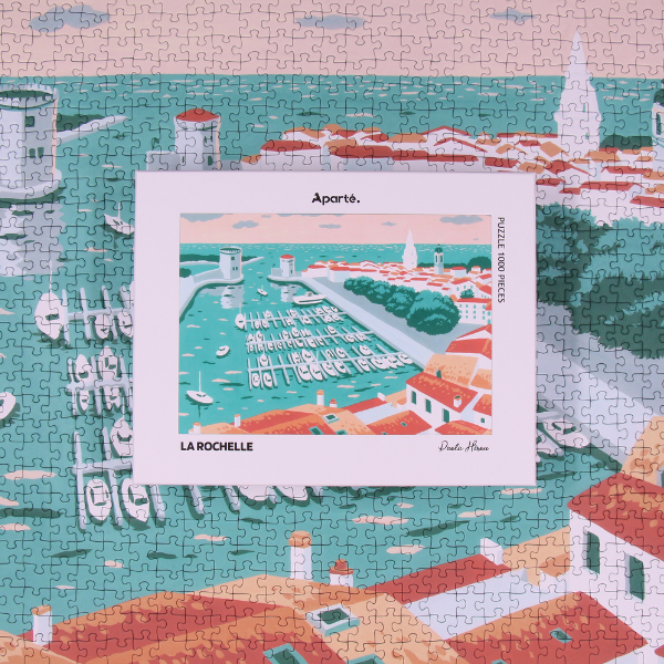 Puzzle 1000 pièces - La Rochelle