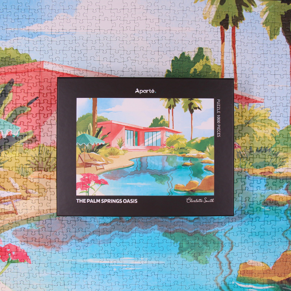 Puzzle 1000 pièces - The Palm Springs oasis