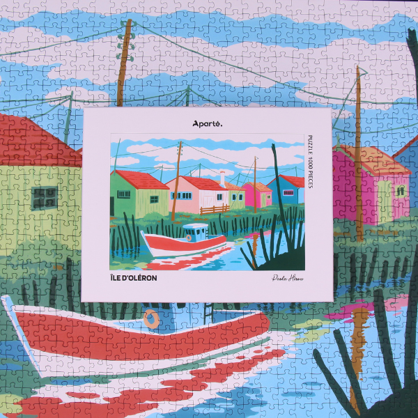 Puzzle 1000 pièces - île d'Oléron