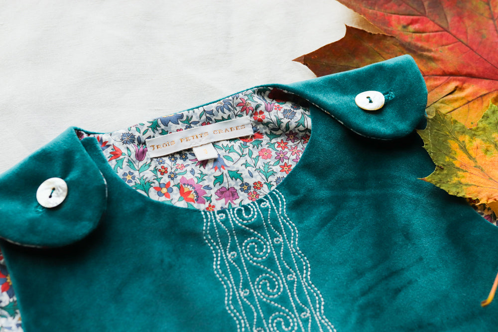 Robe Natice en velours canard