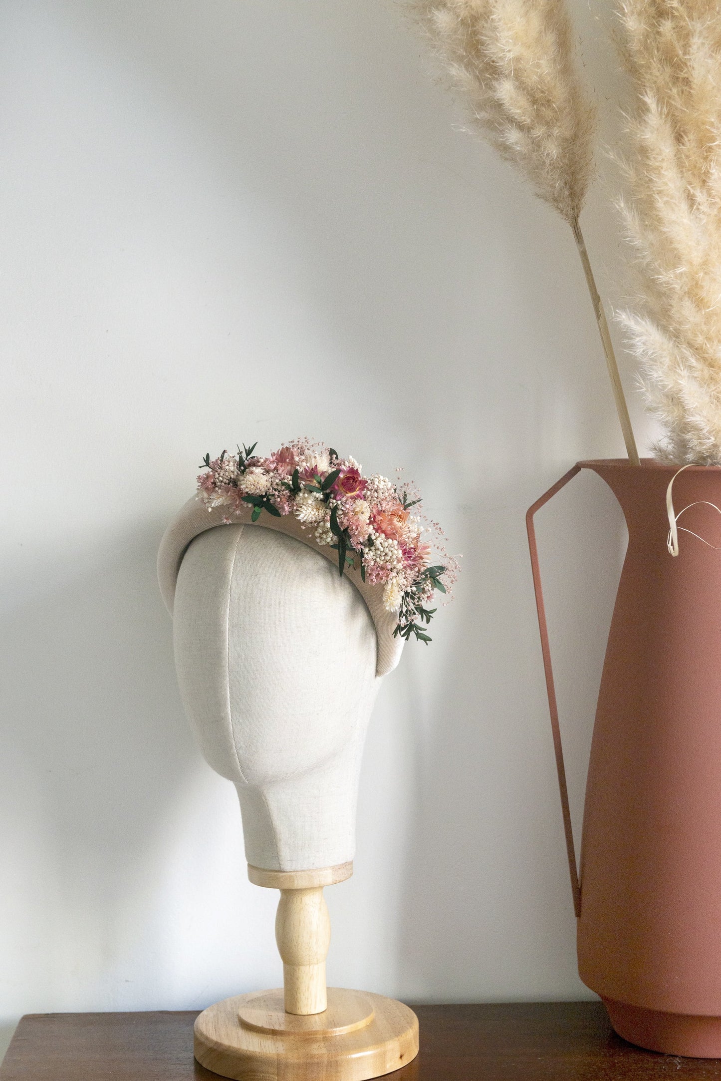 Serre-tête La romantique aux fleurs éternelles