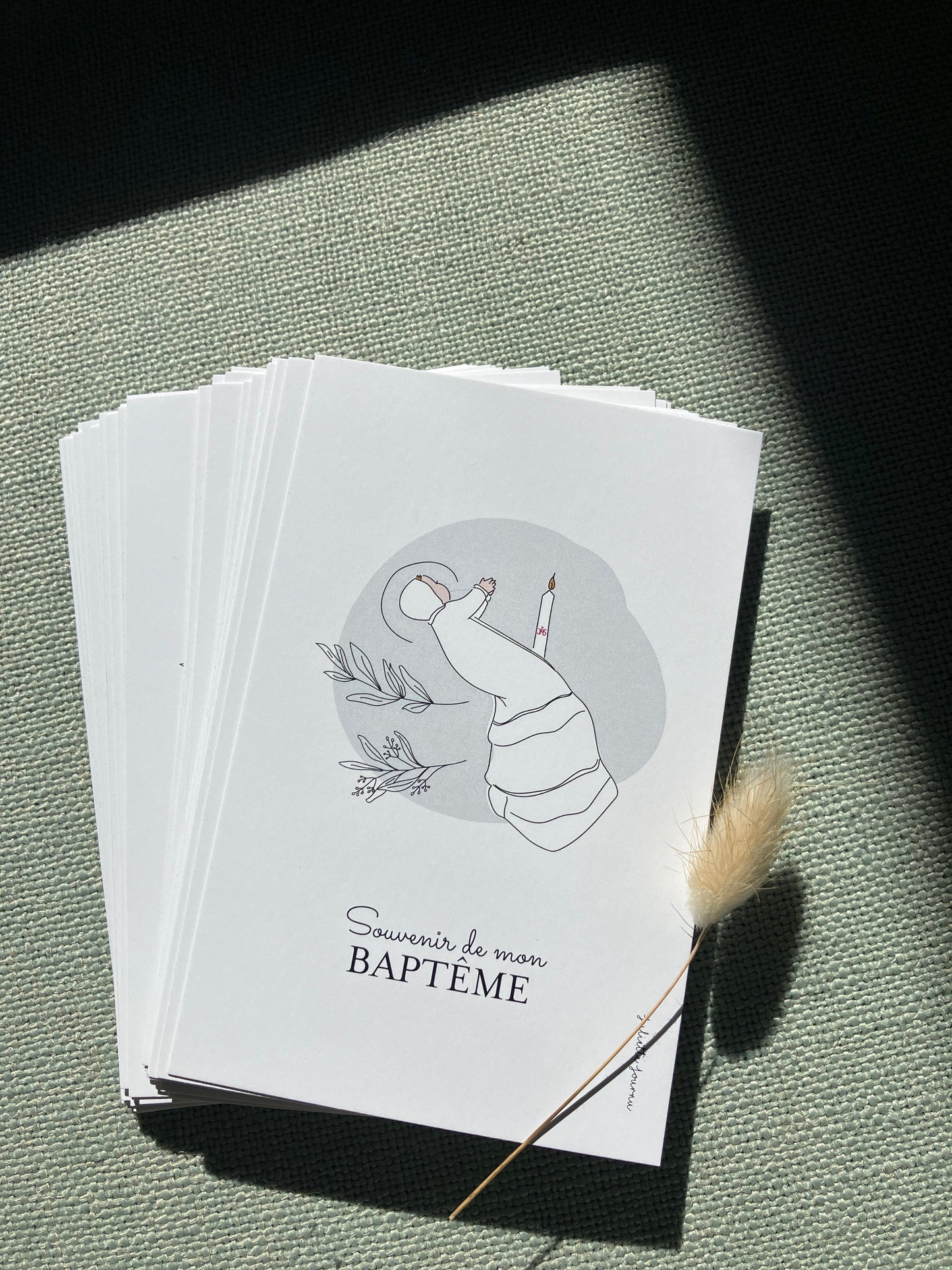 Image - Souvenir de mon Baptême - garçon