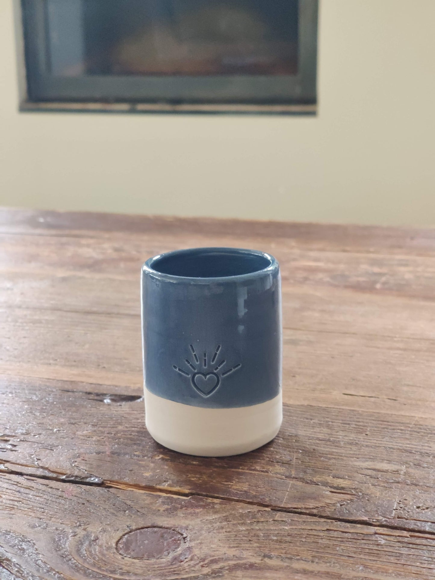 Tasse à café Coeur Rayonnant