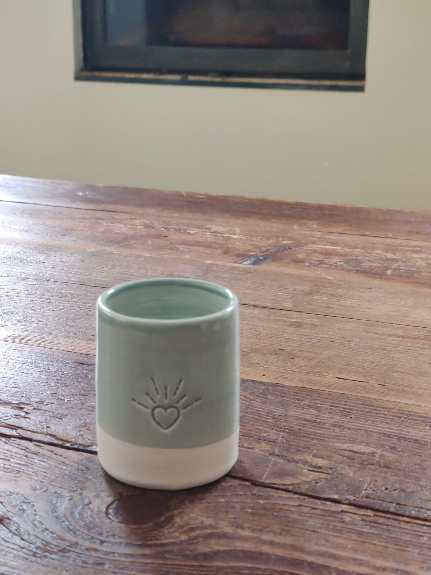 Tasse à café Coeur Rayonnant