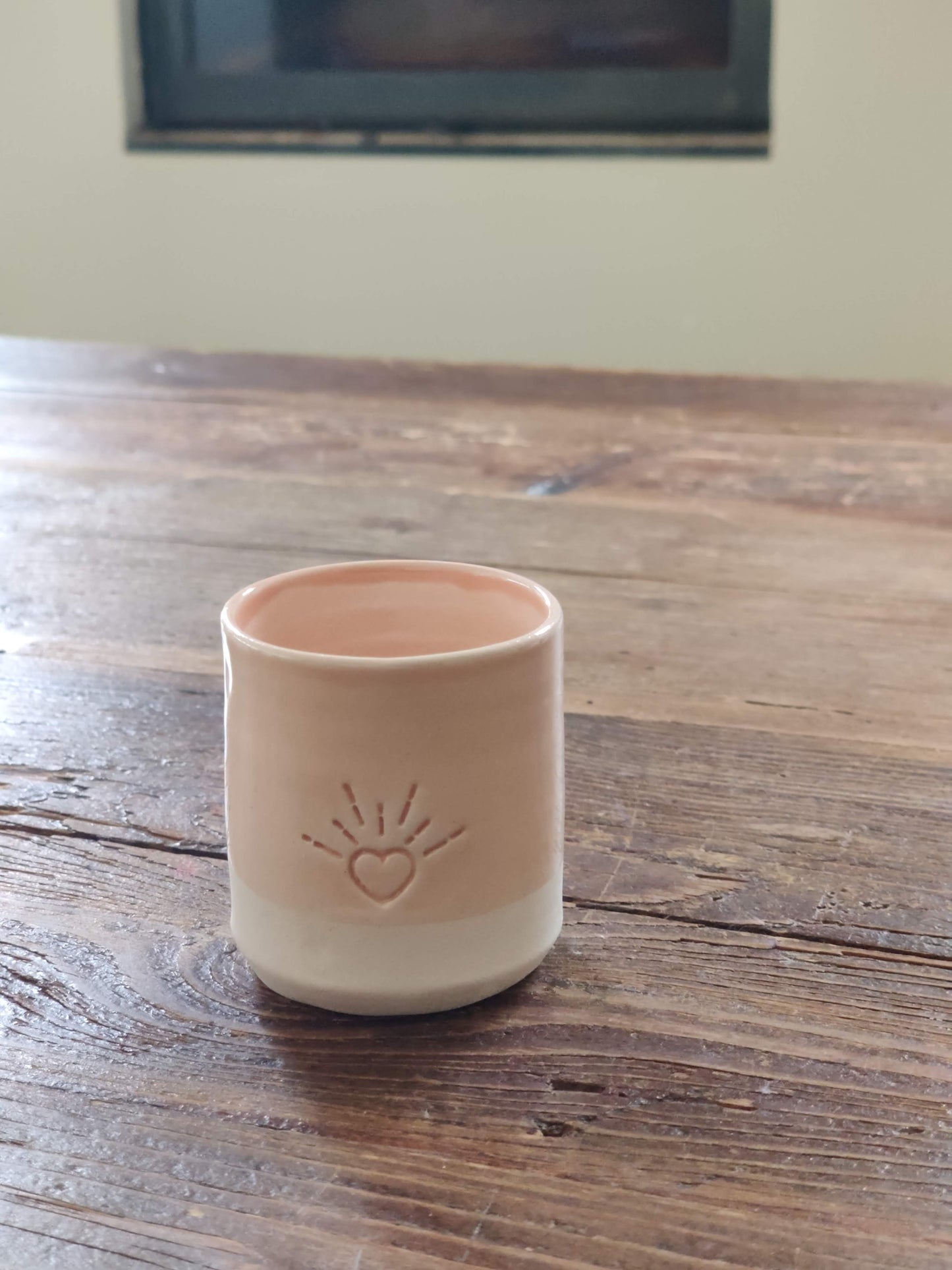 Tasse à café Coeur Rayonnant