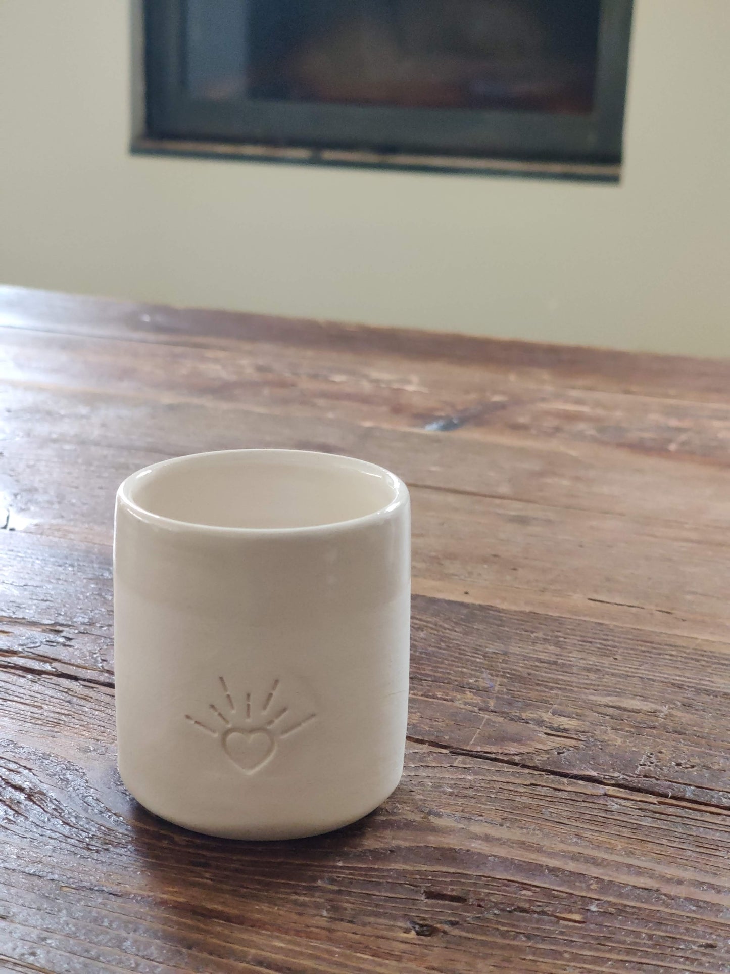 Tasse à café Coeur Rayonnant
