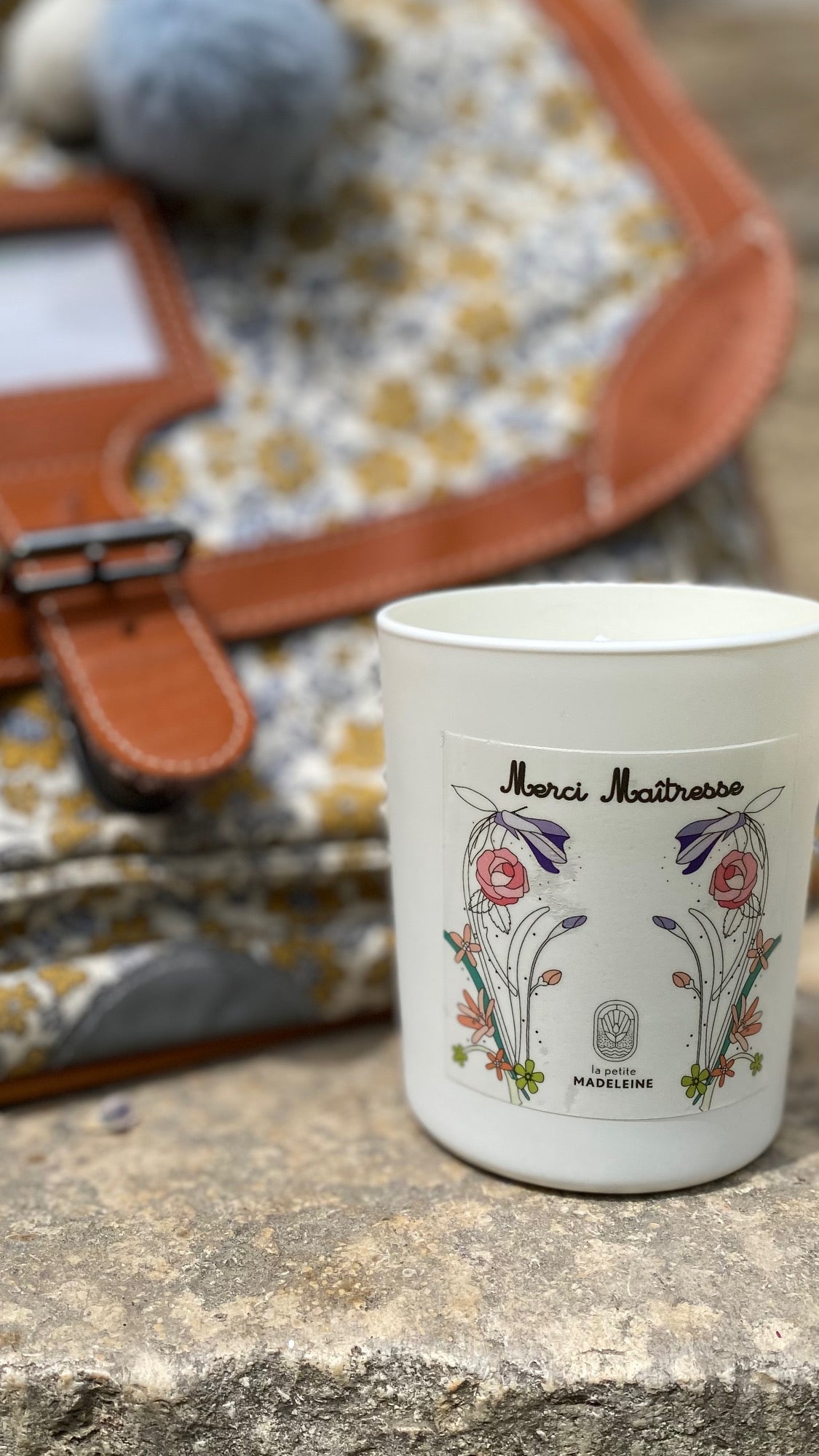 Bougie "Merci maîtresse"
