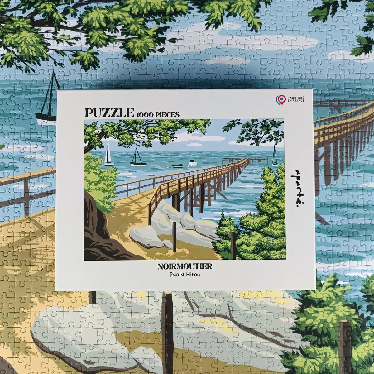 Puzzle 1000 pièces - Noirmoutier