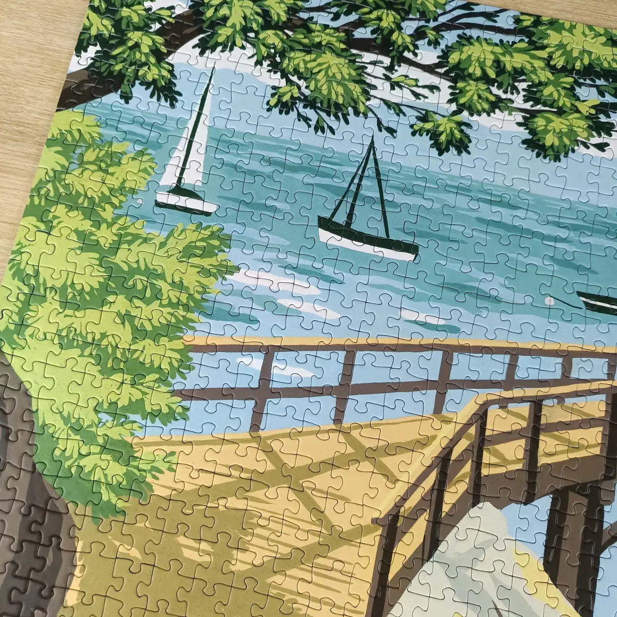 Puzzle 1000 pièces - Noirmoutier