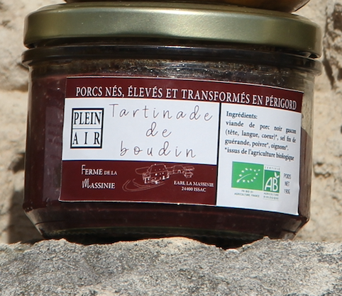 Tartinade de boudin