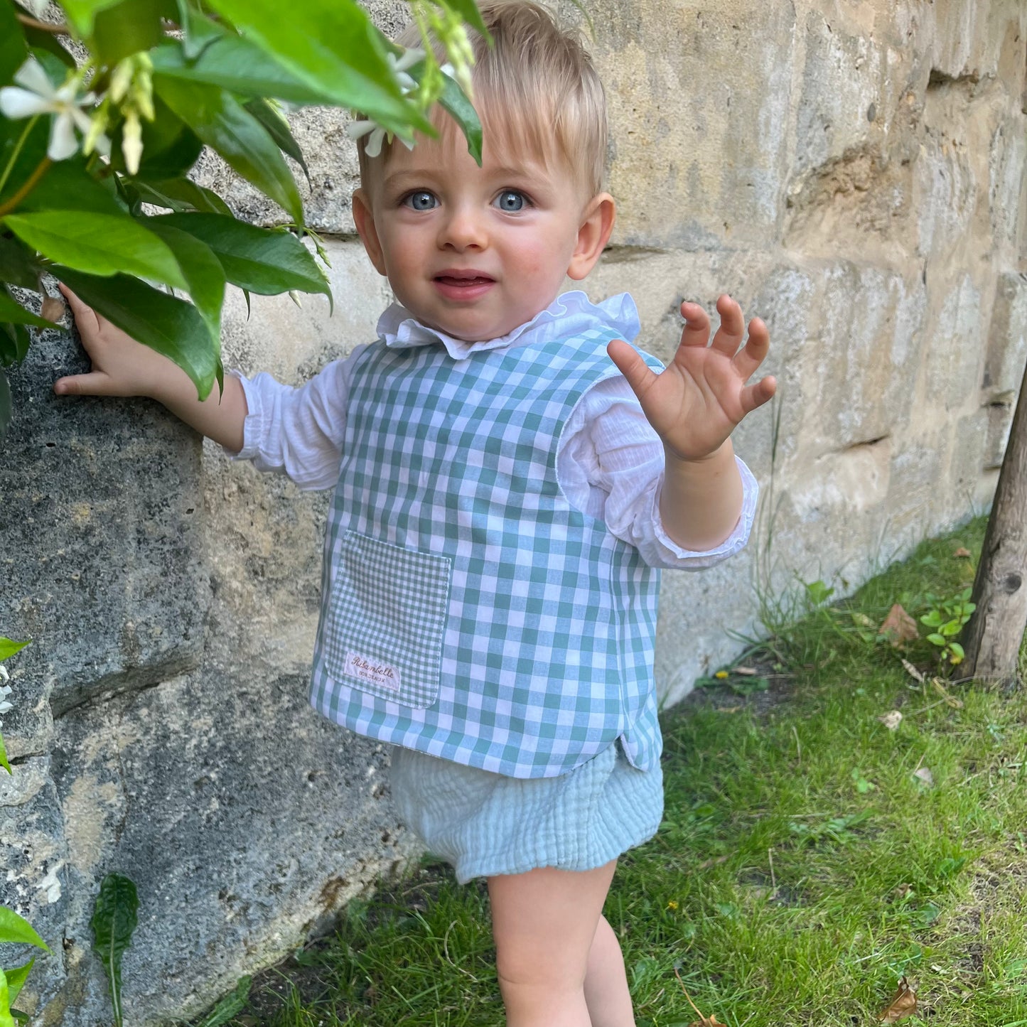 Veste sans manches en coton